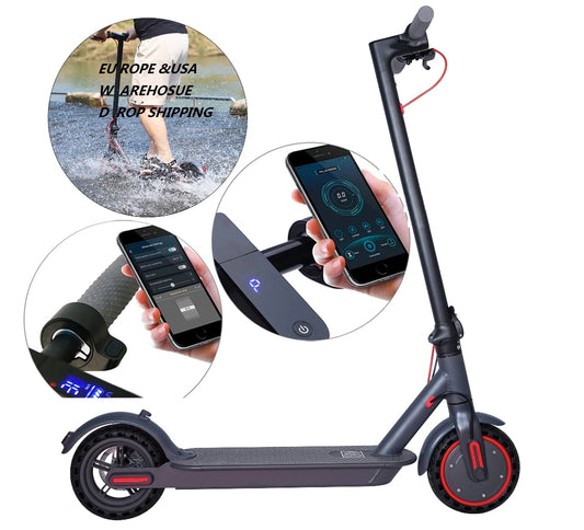 350 Watt 10AH Electric Scooter - 16mph - 18 Mile Max Range - FREE SHIPPING!